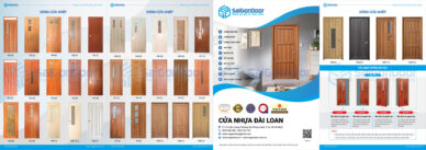 Catalogue cửa nhựa Đài Loan
